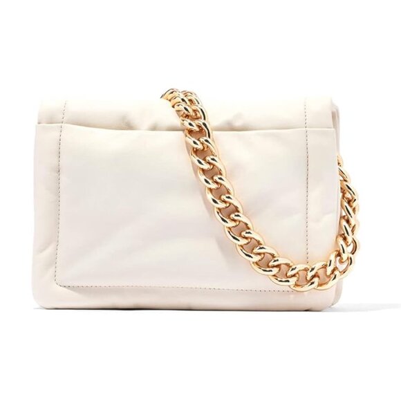 Marc Jacobs Pillow Leather Shoulder Bag - Marshmallow - Picture 2 of 6